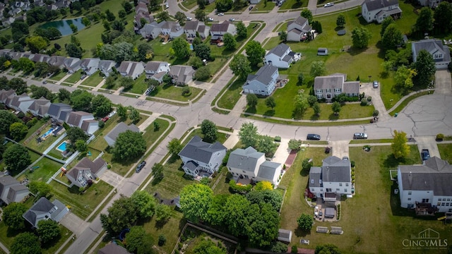 2220 Sulky Ct, Beavercreek Twp, OH 45434 - aerial view of property and surrounding area featuring nearby suburban area and a nearby body of water
