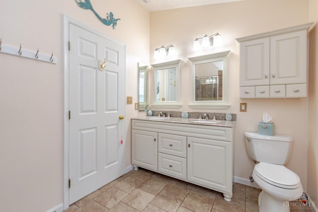 2220 Sulky Ct, Beavercreek Twp, OH 45434 - full bath featuring double vanity and a shower