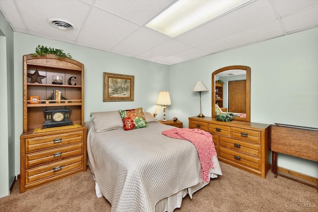 5613 Williamsburg Way, Fairfield, OH 45014 - bedroom featuring a paneled ceiling, carpet floors, and arched walkways