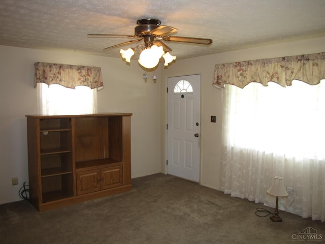 2573 Adams Rd, Colerain Twp, OH 45231 - carpeted foyer featuring ceiling fan