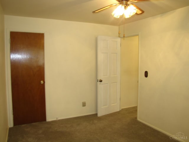 2573 Adams Rd, Colerain Twp, OH 45231 - unfurnished bedroom with carpet and a ceiling fan