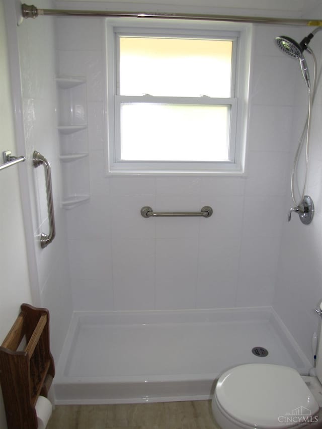 2573 Adams Rd, Colerain Twp, OH 45231 - full bath with a shower stall and toilet