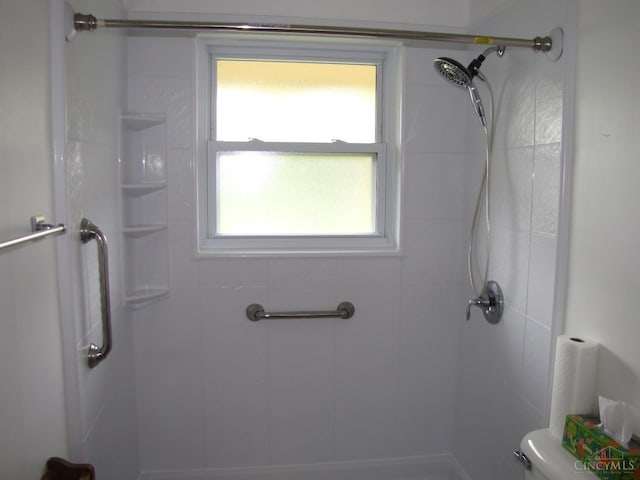 2573 Adams Rd, Colerain Twp, OH 45231 - bathroom with a shower and plenty of natural light