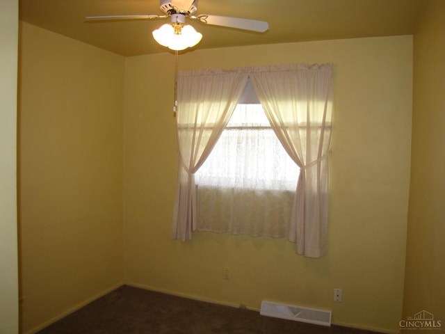 2573 Adams Rd, Colerain Twp, OH 45231 - unfurnished room featuring ceiling fan and dark carpet