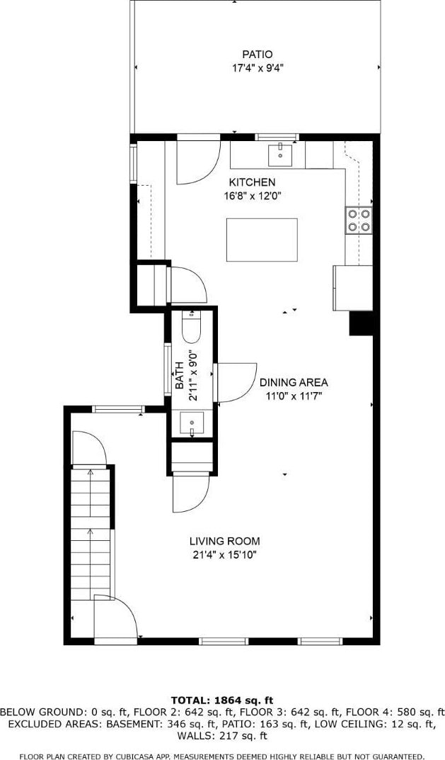 4249 Chambers St, Cincinnati, OH 45223 - view of home floor plan