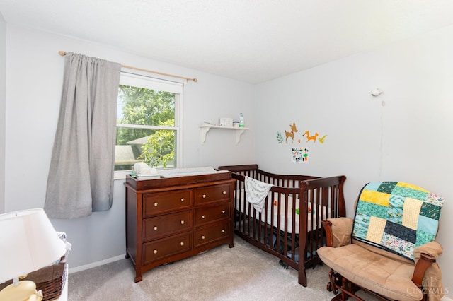 8558 High Trail Ct, Deerfield Twp, OH 45040 - bedroom featuring light carpet and baseboards