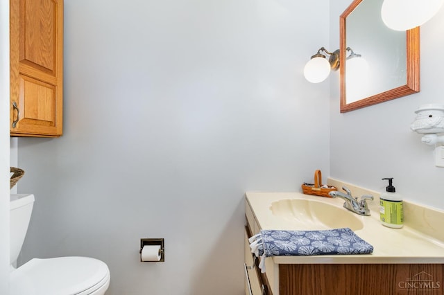 8558 High Trail Ct, Deerfield Twp, OH 45040 - bathroom with toilet and vanity