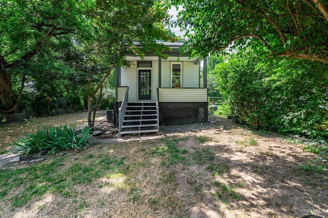 3997 Washington Ave, Cheviot, OH 45211 - view of front of house with a porch and stairs