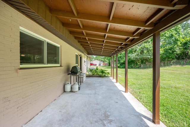 3918 Michael Dr, Union Twp, OH 45255 - view of patio / terrace with a grill