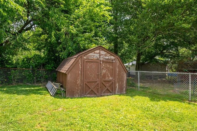 3918 Michael Dr, Union Twp, OH 45255 - view of shed with a fenced backyard