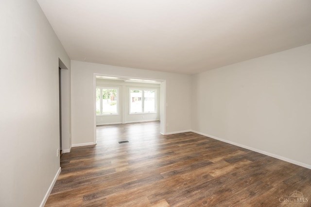 3918 Michael Dr, Union Twp, OH 45255 - unfurnished room with dark wood-style floors and baseboards