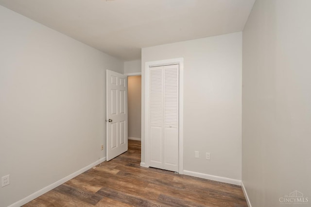 3918 Michael Dr, Union Twp, OH 45255 - unfurnished bedroom with wood finished floors and a closet