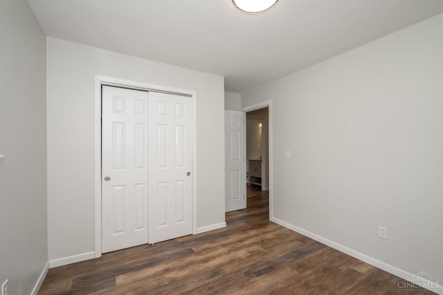 3918 Michael Dr, Union Twp, OH 45255 - unfurnished bedroom with wood finished floors and a closet
