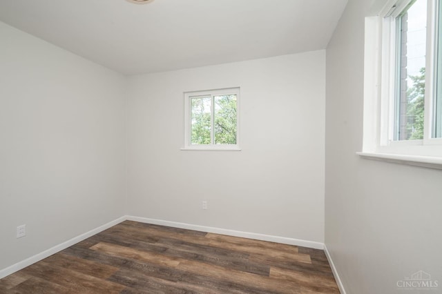 3918 Michael Dr, Union Twp, OH 45255 - empty room featuring dark wood-style flooring and baseboards