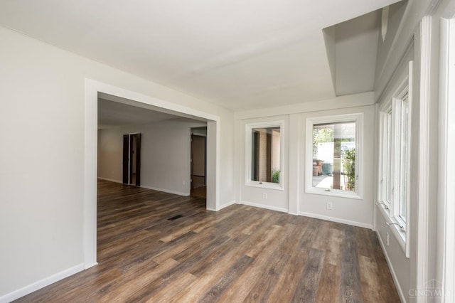 3918 Michael Dr, Union Twp, OH 45255 - unfurnished room with dark wood finished floors and baseboards
