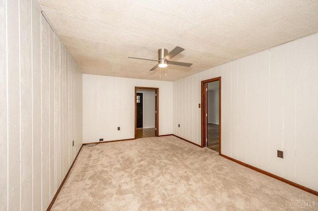 3918 Michael Dr, Union Twp, OH 45255 - empty room featuring a ceiling fan, a textured ceiling, and carpet flooring
