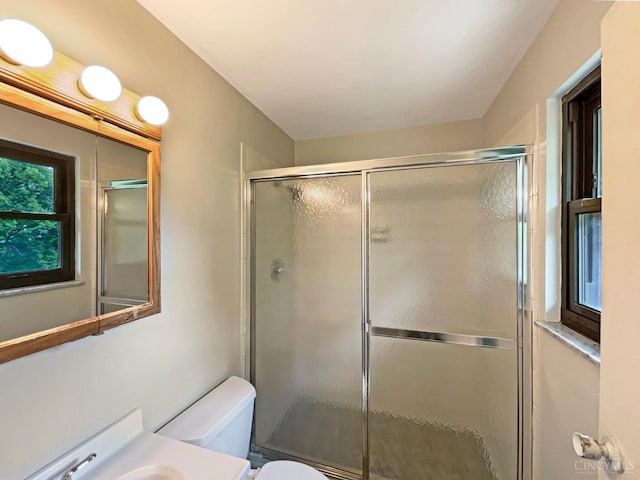 3198 Sunnyhollow Ln, Green Twp, OH 45239 - bathroom featuring a stall shower and vanity
