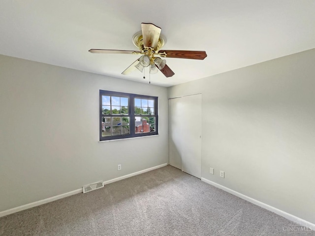3198 Sunnyhollow Ln, Green Twp, OH 45239 - unfurnished room featuring carpet flooring and a ceiling fan
