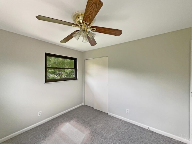 3198 Sunnyhollow Ln, Green Twp, OH 45239 - unfurnished room with carpet flooring and a ceiling fan