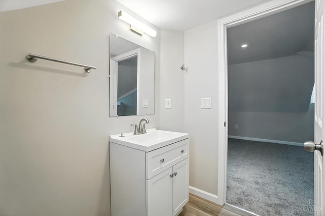 1582 Dixmont Ave, Cincinnati, OH 45207 - bathroom featuring vanity and baseboards