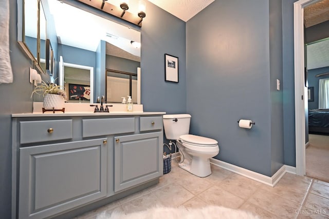 4154 Fieldsedge Dr, Mason, OH 45040 - full bath featuring vanity and tile patterned floors