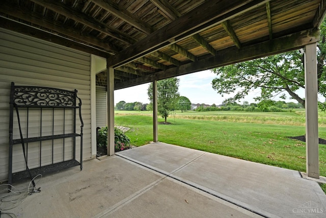 4154 Fieldsedge Dr, Mason, OH 45040 - view of patio with a view of countryside