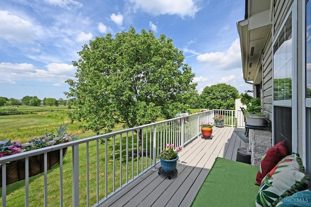 4154 Fieldsedge Dr, Mason, OH 45040 - view of wooden deck