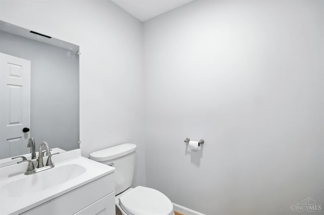 152 N College St, Sabina, OH 45169 - bathroom featuring toilet and vanity