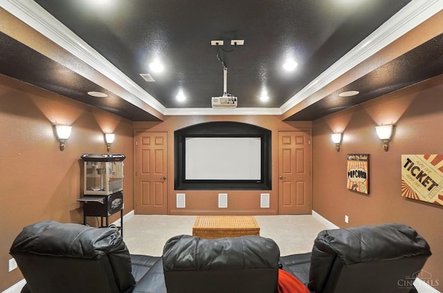 7070 Ravens Run, Anderson Twp, OH 45244 - cinema room featuring ornamental molding and baseboards