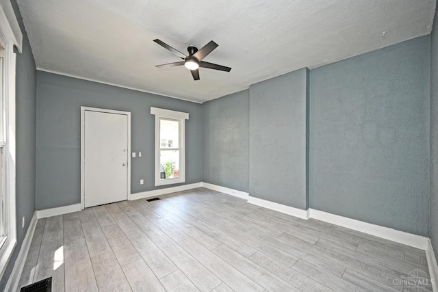 26 Boltin St, Dayton, OH 45403 - unfurnished room with a ceiling fan and wood finished floors