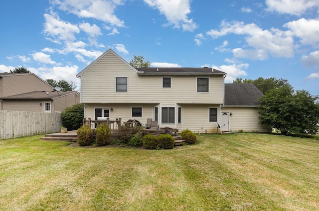 9787 Snider Rd, Mason, OH 45040 - rear view of house featuring a deck