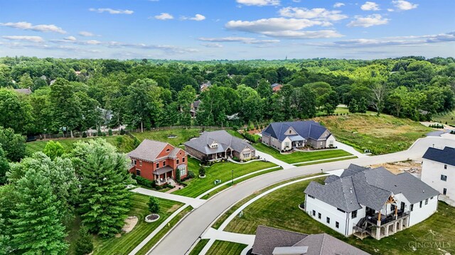 7574 Copper Creek Ln, Colerain Twp, OH 45247 - aerial view of residential area with a forest