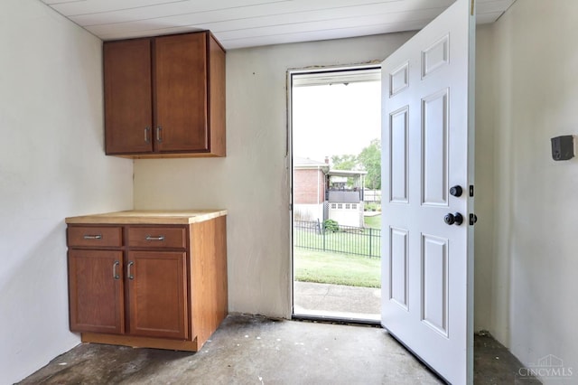 906 Shayler Rd, Union Twp, OH 45245 - doorway to outside with concrete flooring