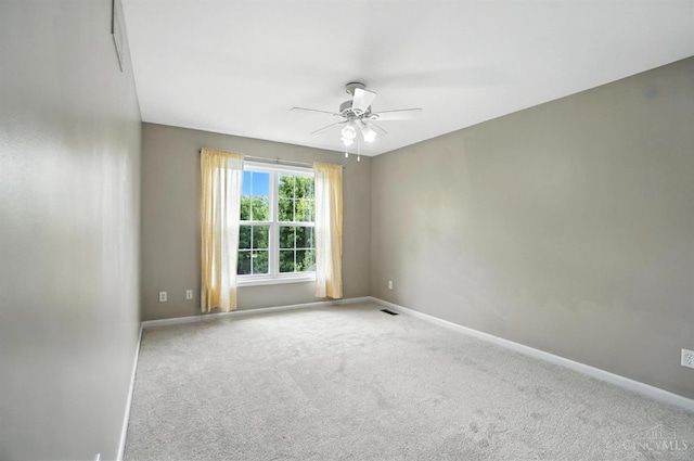 4048 Frye Park Cir, Mason, OH 45040 - carpeted spare room with ceiling fan and baseboards