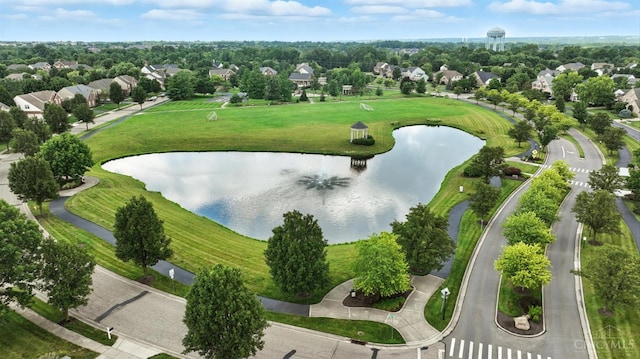 4048 Frye Park Cir, Mason, OH 45040 - aerial perspective of suburban area featuring a nearby body of water