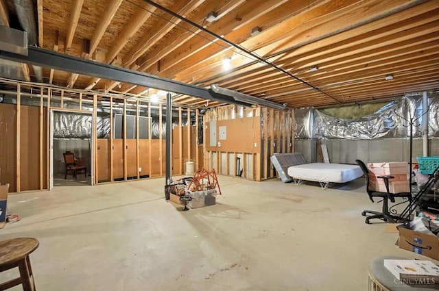 4048 Frye Park Cir, Mason, OH 45040 - view of unfinished basement