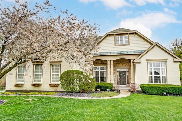 4048 Frye Park Cir, Mason, OH 45040 - view of front of house with a front lawn