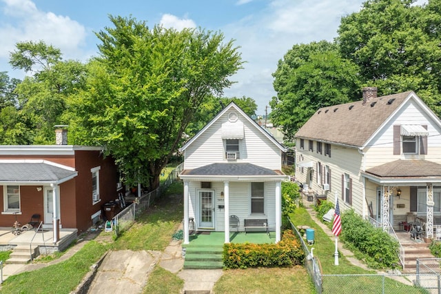 5653 Prosser Ave, Elmwood Place, OH 45216 - view of front of house with covered porch