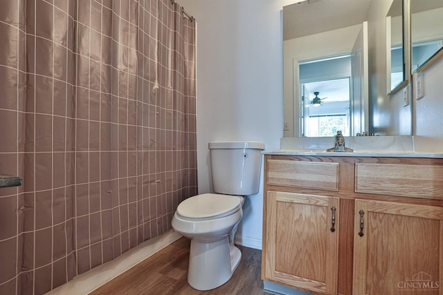 4282 Hickory Park Ln, Batavia Twp, OH 45103 - bathroom featuring vanity and wood finished floors