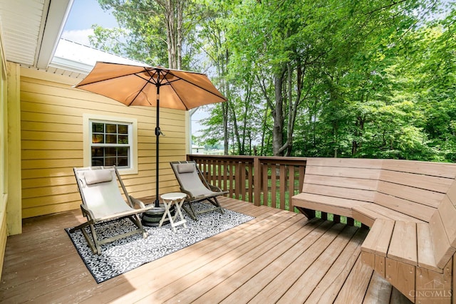 3008 State Route 133, Bethel, OH 45106 - view of deck