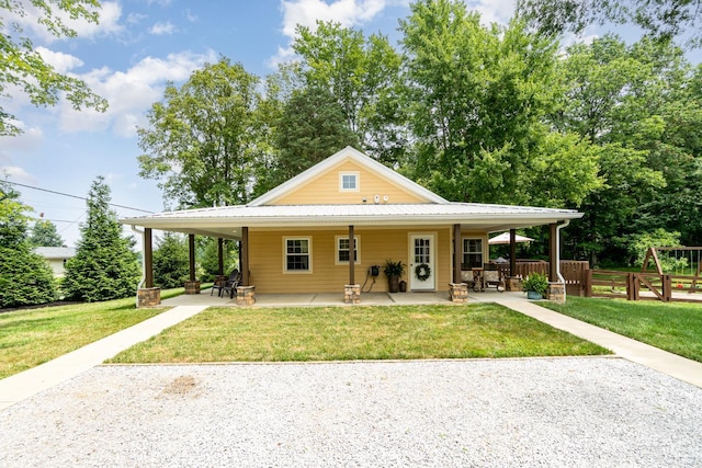 3008 State Route 133, Bethel, OH 45106 - rear view of property with a metal roof