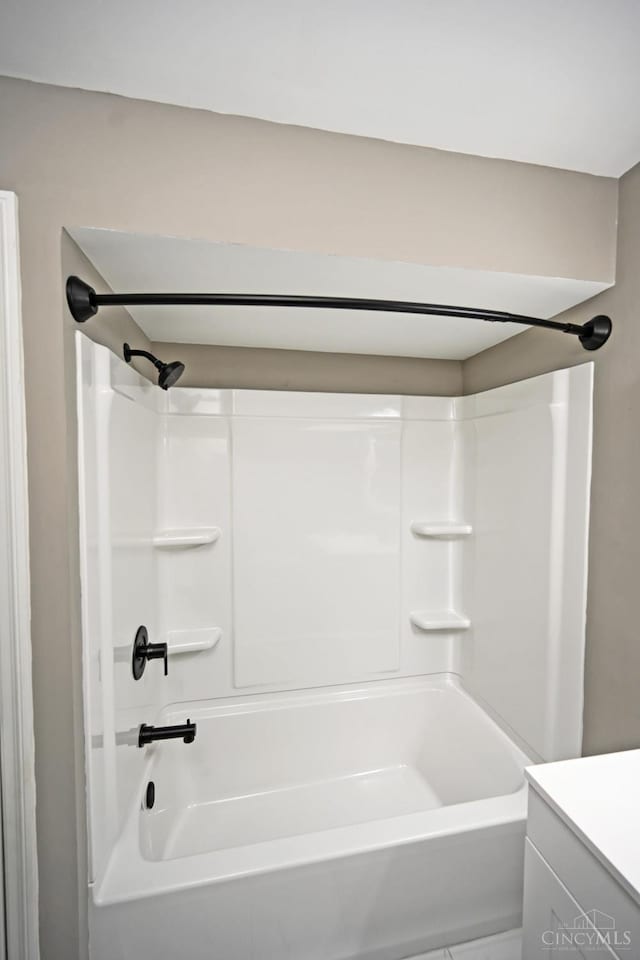 64 Craig Dr, Hamilton, OH 45013 - full bathroom featuring  shower combination and vanity