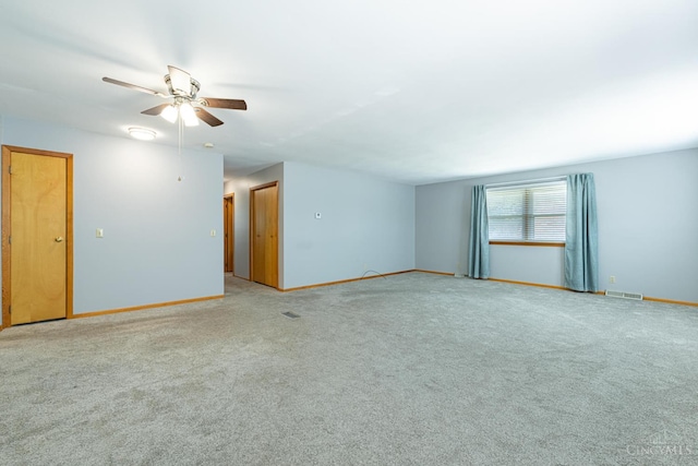 27 N Breiel, Middletown, OH 45042 - unfurnished room featuring a ceiling fan and light colored carpet