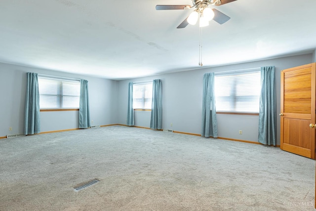 27 N Breiel, Middletown, OH 45042 - carpeted empty room with ceiling fan and baseboards
