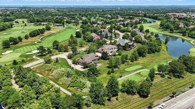 4994 Maxwell Dr, Mason, OH 45040 - aerial view of residential area featuring a golf course and a nearby body of water
