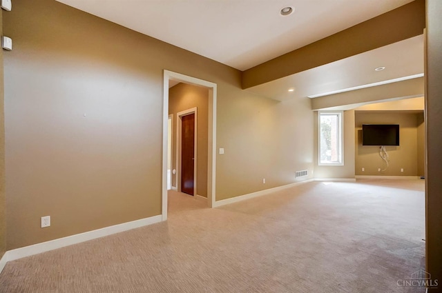 4994 Maxwell Dr, Mason, OH 45040 - unfurnished room with light colored carpet and recessed lighting