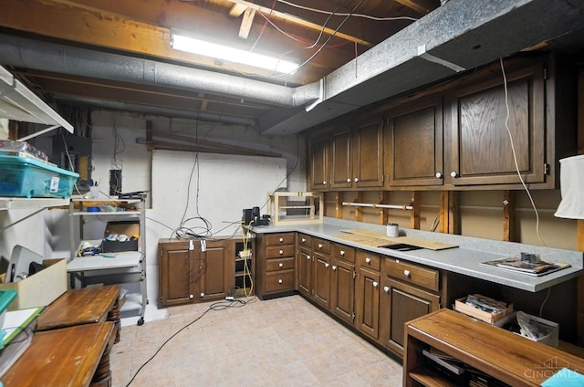 1092 Fox Run Rd, Miami Twp, OH 45150 - unfinished basement featuring light tile patterned floors
