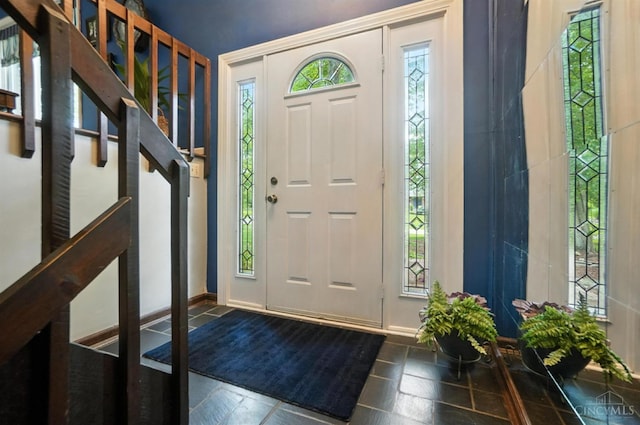 1092 Fox Run Rd, Miami Twp, OH 45150 - entrance foyer with plenty of natural light