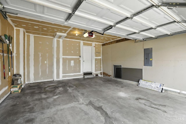 2317 Garrison Dr, Springfield Twp, OH 45231 - garage with electric panel and a garage door opener