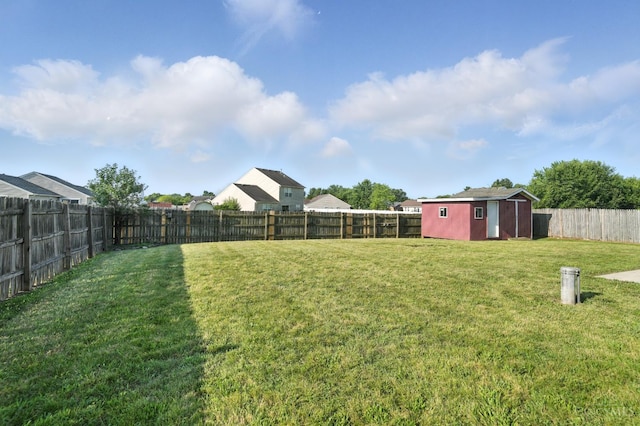 8939 Perry Ave, Franklin, OH 45005 - fenced backyard featuring a shed